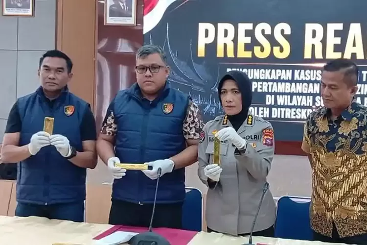 WNA India Ditangkap di Solok, Polisi Sita 1,4 Kg Emas Ilegal Diduga Akan Dikirim ke Malaysia