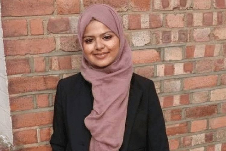 Nurjahan Saleque, mahasiswa asal Inggris yang ditolak pemilik apartemen di Hamburg, Jerman.