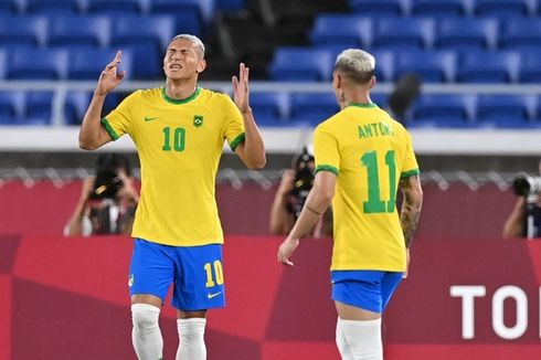 Brasil Vs Jerman - Diwarnai Hattrick Richarlison, Tim Samba Menangi Drama 6 Gol
