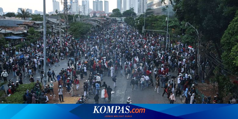 Mahasiwa Unindra Mengaku Dianiaya Polisi Saat Aksi Unjuk Rasa Di Semanggi Halaman All Kompas Com