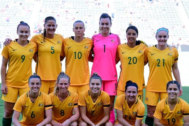 Timnas putri Australia merupakan salah satu peserta di Piala Asia Wanita 2022.