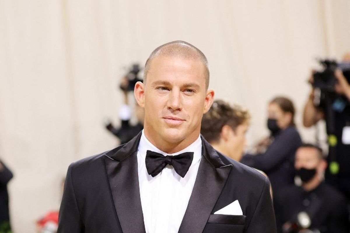 NEW YORK, NEW YORK - SEPTEMBER 13: Channing Tatum attends The 2021 Met Gala Celebrating In America: A Lexicon Of Fashion at Metropolitan Museum of Art on September 13, 2021 in New York City.   Mike Coppola/Getty Images/AFP (Photo by Mike Coppola / GETTY IMAGES NORTH AMERICA / Getty Images via AFP)