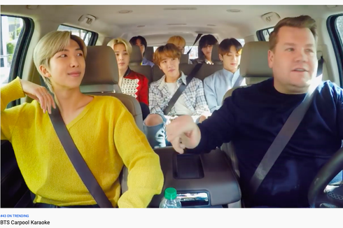 Ucapan Kocak Cardi B soal Lagunya Dibawakan BTS di Carpool Karaoke