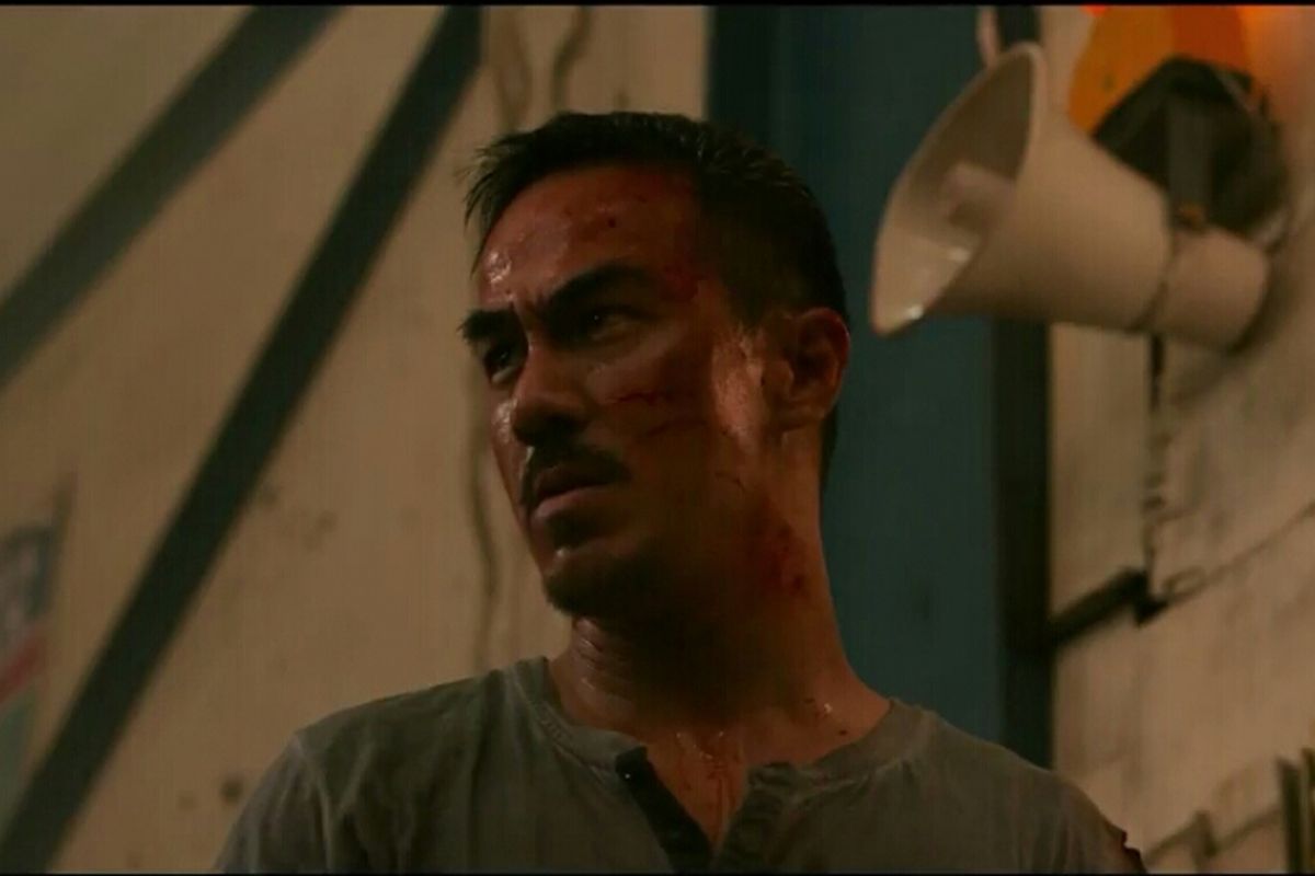 Joe Taslim berperan sebagai Ito dalam film The Night Comes for Us.