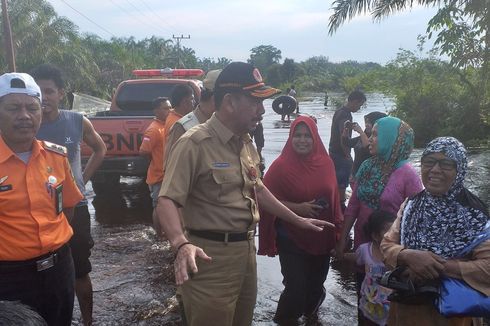 Lokasi Banjir di Kampar Riau Jadi Tempat Wisata Dadakan, BPBD Riau Khawatir 