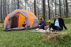 Mencoba Camping Rasa Hotel di Tengah Hutan Pinus Lembang Bandung Barat