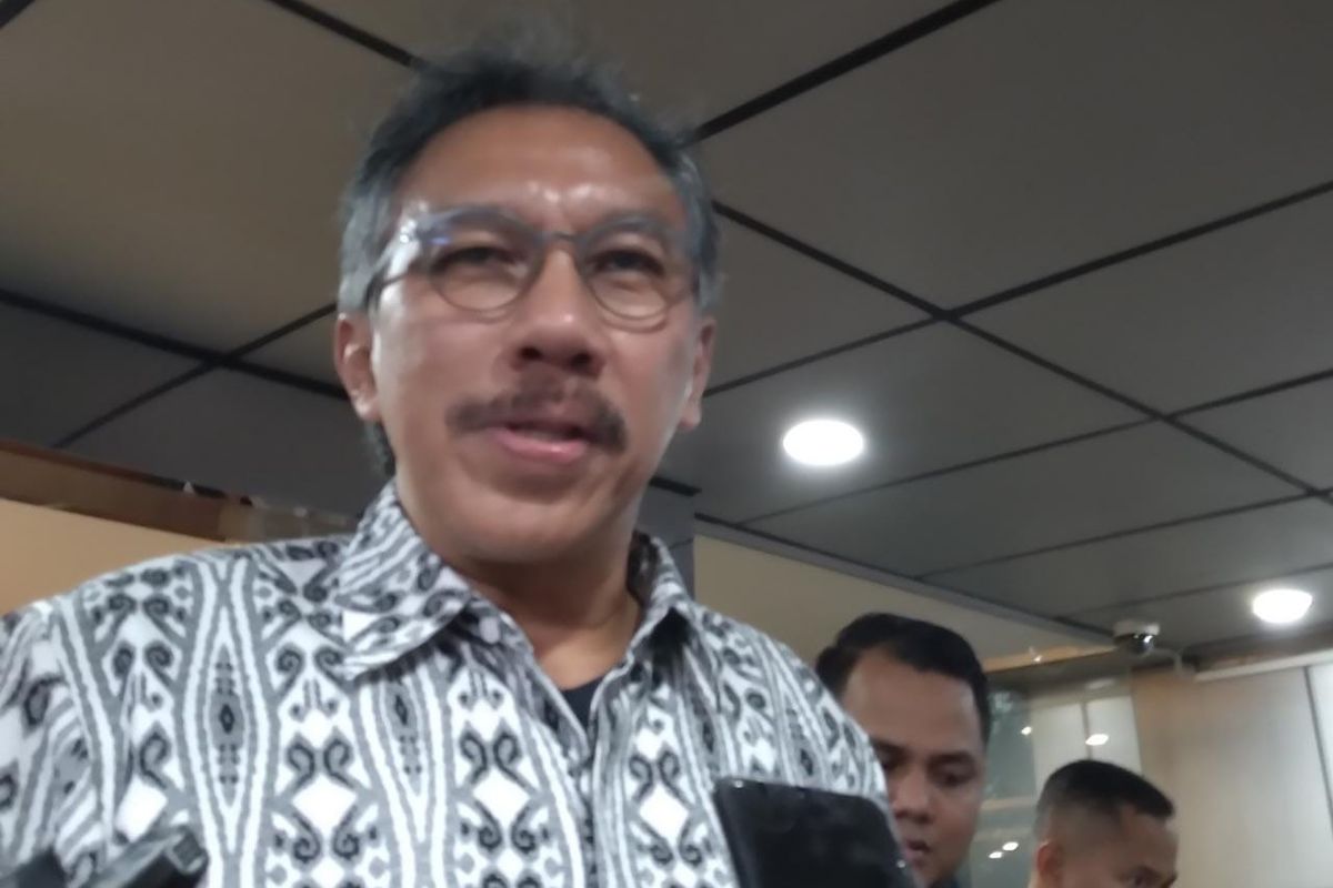 Direktur Jenderal (Dirjen) Mineral dan Batubara, Ridwan Djamaluddin di Kementerian Kordinator Bidang Maritim dan Investasi, Jumat (3/3/2023). 