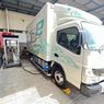 Uji Coba, eCanter Jadi Kendaraan Logistik Pos Indonesia dan Nestle