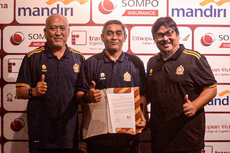 ASIOP FC memperkenalkan legenda timnas Indonesia, Indriyanto Nugroho, sebagai pelatih baru, Minggu (24/3/2024).