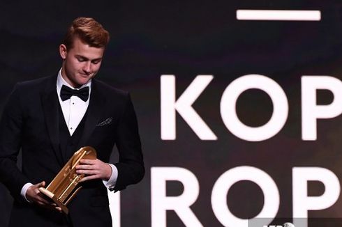 Jadi Pemain Muda Terbaik Dunia, Matthijs de Ligt Sabet Kopa Thropy 2019