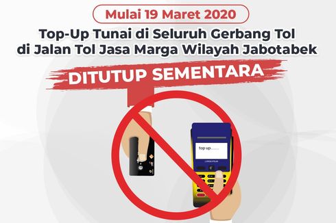 Pastikan Saldo Cukup, Tak Ada Top-Up Tunai di Gerbang Tol Jabodetabek