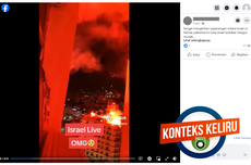 Video Kembang Api di Aljazair Keliru Dikira Perang di Israel