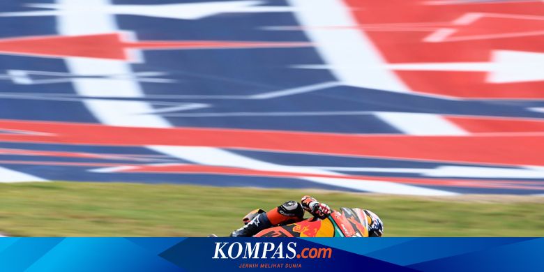 Raul Fernandez Pimpin Moto2 GP Amerika