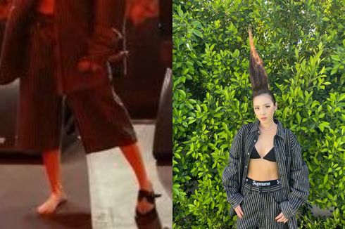 Sepatu Terbang di Coachella Sudah Ditemukan, Sandara Park Pertanyakan Keberadaan Kaus Kakinya