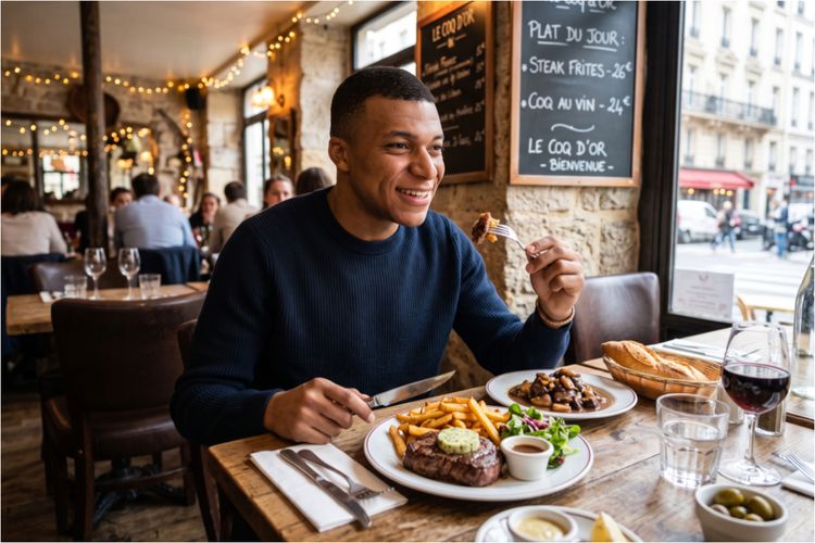 Ini Menu Sehat Pemain Perancis Kylian Mbappe untuk Jaga Kebugaran
