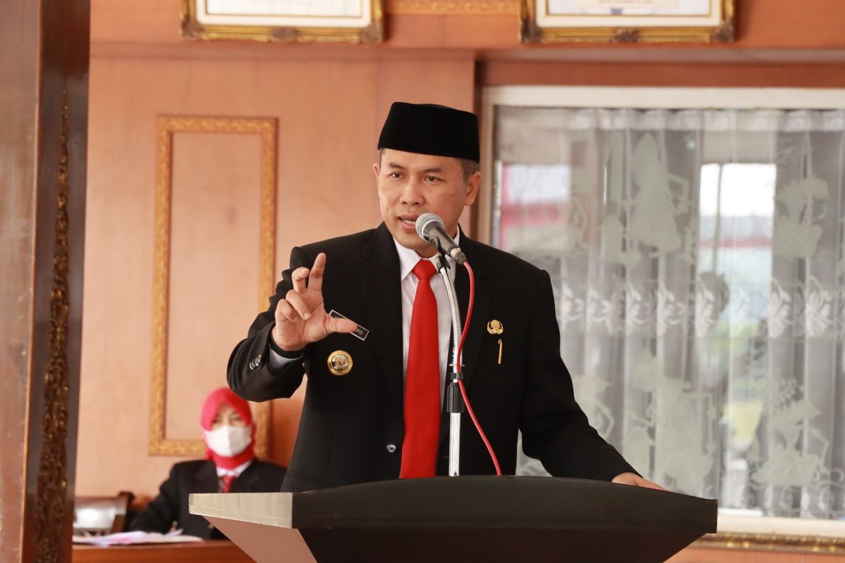 Bupati Wonogiri Joko Sutopo atau Jekek