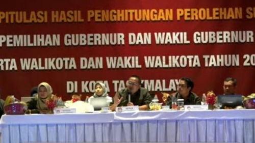 KPU Tetapkan Viman-Dicky Pemenang Pilkada Kota Tasikmalaya