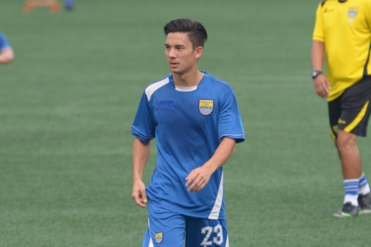 Gelandang Persib Kim Jeffrey Kurniawan