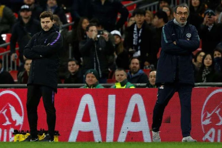 Mauricio Pochettino dan Maurizo Sarri menjadi kandidat kuat pelatih Juventus musim depan.