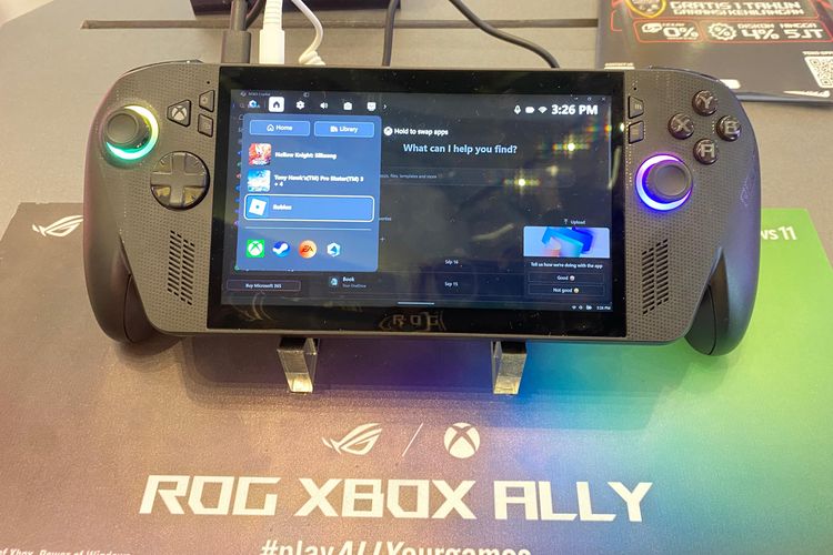 Asus ROG Xbox Ally X resmi meluncur di Indonesia, Kamis (23/10/2025).