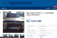 Bea Cukai Lelang Mobil Sitaan Mulai Rp 13,8 Juta, Ini Daftarnya