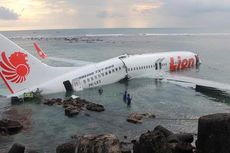 KNKT: Lion Air Jatuh di Bali, Kopilot Tak Lihat Landasan