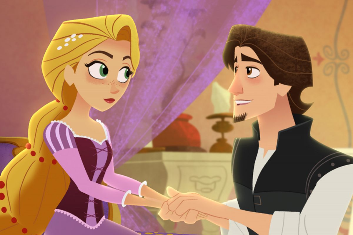 TANGLED: THE SERIES - What the Hair?! - Rapunzel and Cassandra venture out to a wizards cottage to try and find out what has happened to her hair. This episode of Tangled: The Series airs Friday, March 24 (7:30 - 8:00 P.M. EDT) on Disney Channel.