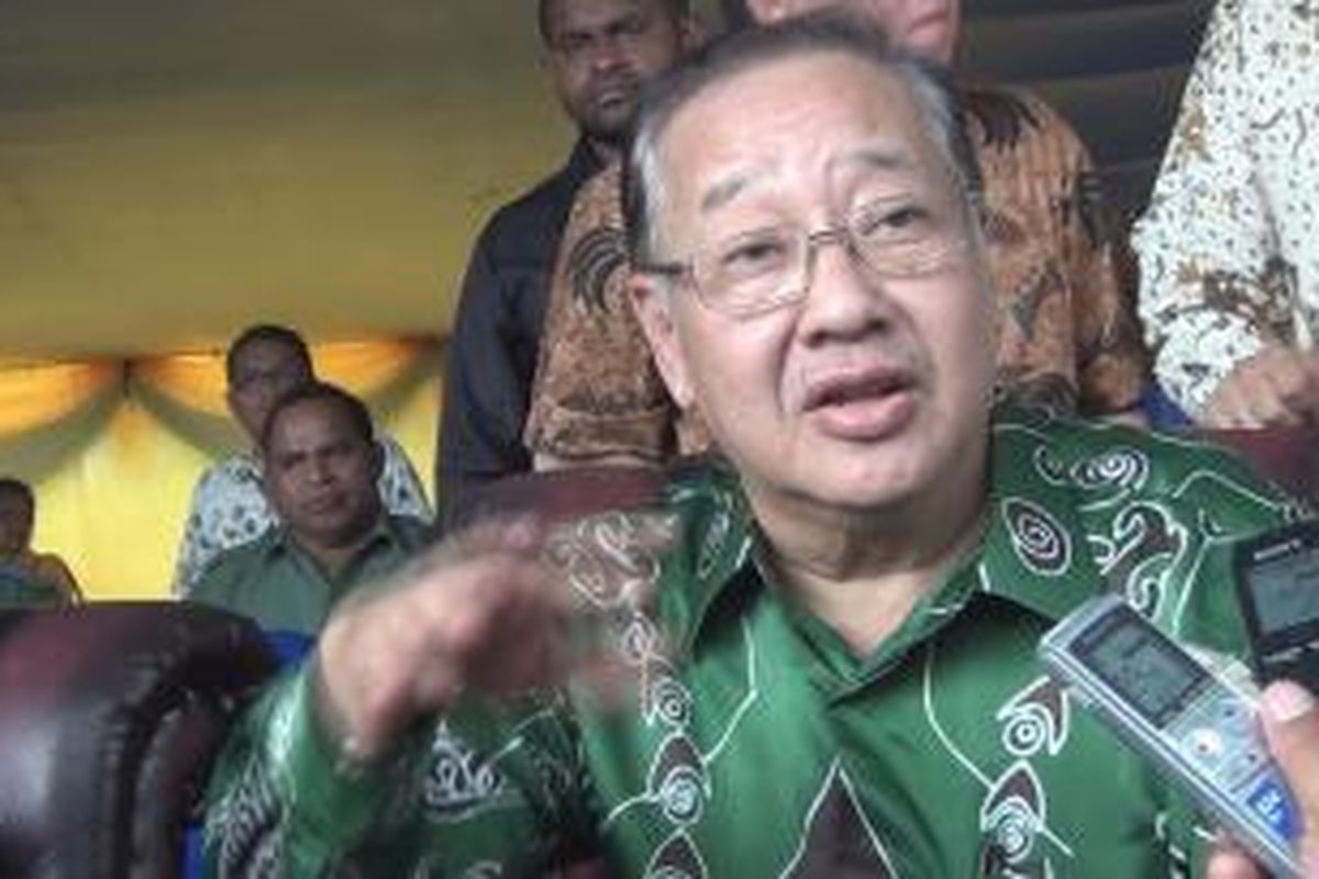 Presiden Direktur PT Freeport Indonesia Rozik B Soetjipto.