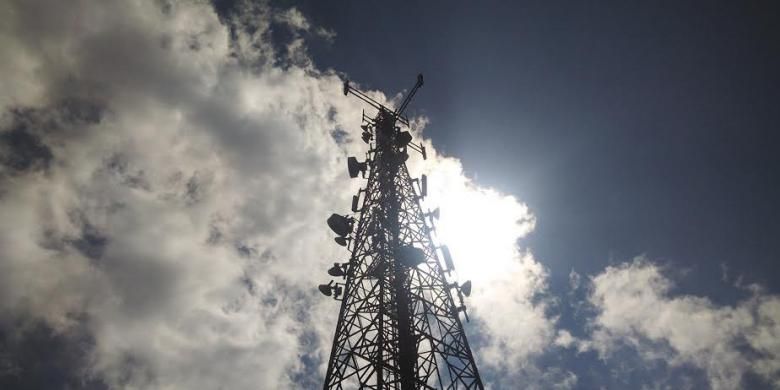 Ilustrasi Menara telekomunikasi