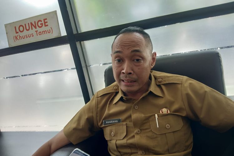 Kadisdik Lumajang Nugraha Yudha Mudiarto di Kantor Pemkab Lumajang, Selasa (15/4/2025)