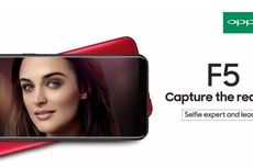 Resmi Hadir OPPO F5 Dilengkapi A.I. Beauty Technology dan Full Screen HD+