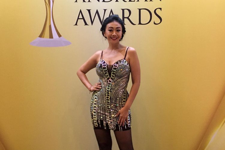 Penampilan Asri Welas dalam ajang Johnny Andrean Awards 2025, di Tangerang, Rabu (24/9/2025). 