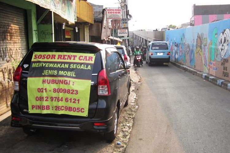 Sosor Rant Car yang berlokasi di Jalan Kalibata Raya Cililitan Kecil.