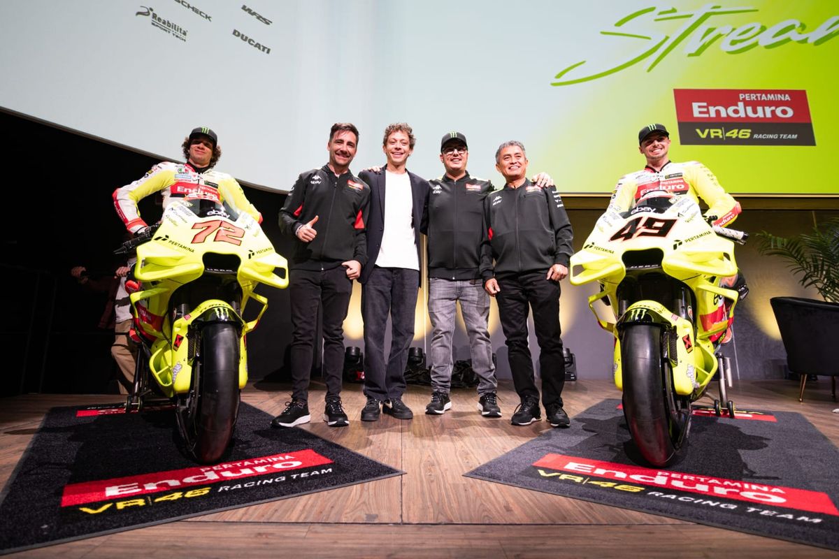 Pertamina akan mendatangkan dua pembalap Pertamina Enduro VR46 Racing Team, yakni Fabio Di Giannantonio dan Marco Bezzecchi ke Bali pada Sabtu (13/7/2024).