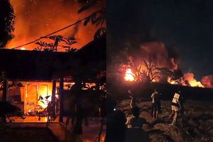 RSUD Ryacudu Kotabumi Terbakar, Terdengar Ledakan dan Warga Berhamburan