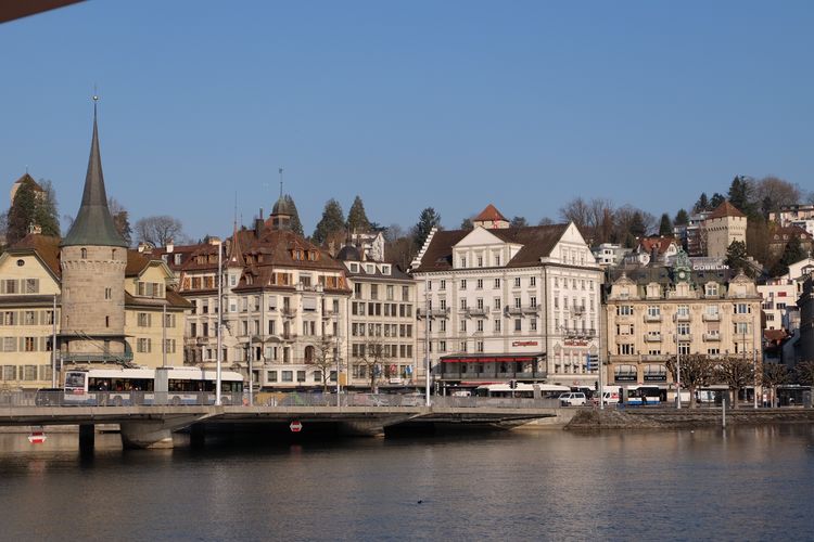 Kota Lucerne di Swiss. 