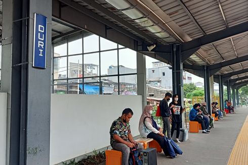 Peta Rute Commuter Line Duri-Tangerang