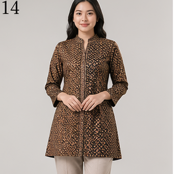Inspirasi 15 model batik tunik kantoran yang stylish, nyaman, dan tetap formal untuk tampilan kerja lebih percaya diri setiap hari.