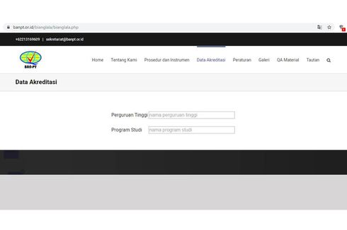 Cara Cek Akreditasi Perguruan Tinggi di BAN-PT untuk Syarat CPNS 2019