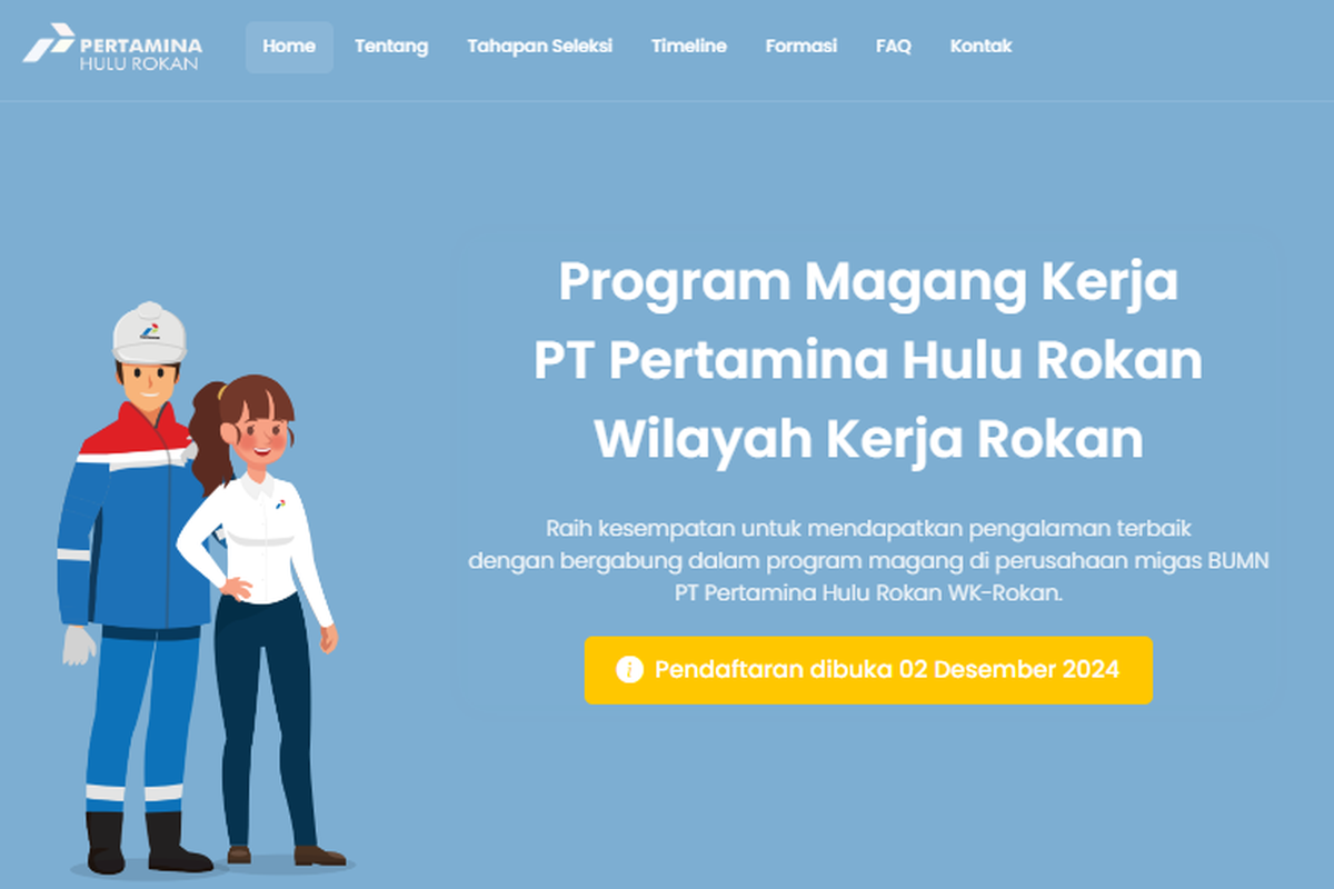 Pertamina Hulu Rokan Buka Program Magang, Ini Syarat dan Link Daftarnya
