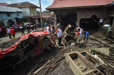 BNPB: 20 Korban Hilang akibat Banjir Lahar di Sumbar Masih dalam Pencarian