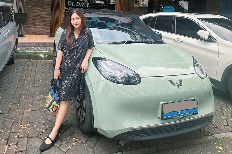 Karina pemilik Wuling Binguo ev