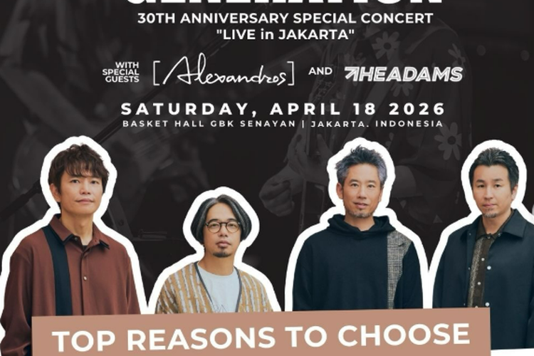 Jadwal Konser Musik Hari ini, Ada AKG di GBK hingga MONSTA X di Kasablanka