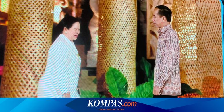 Momen Jokowi Bertemu Puan sebelum "Gala Dinner" WWF di Bali