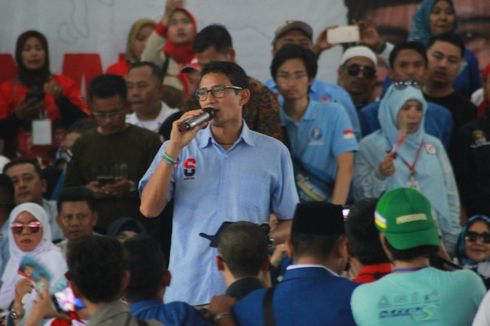 Fakta Kampanye Sandiaga di Cianjur, Janji 15 Juta Lapangan Pekerjaan hingga Komentari Surat Suara Tercoblos