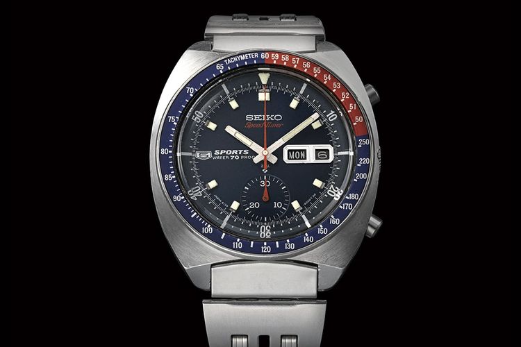 Seiko Speedtimer released inyang dirilis tahun 1969