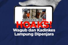 INFOGRAFIK: Beredar Hoaks Wagub dan Kepala Dinkes Lampung Dipenjara