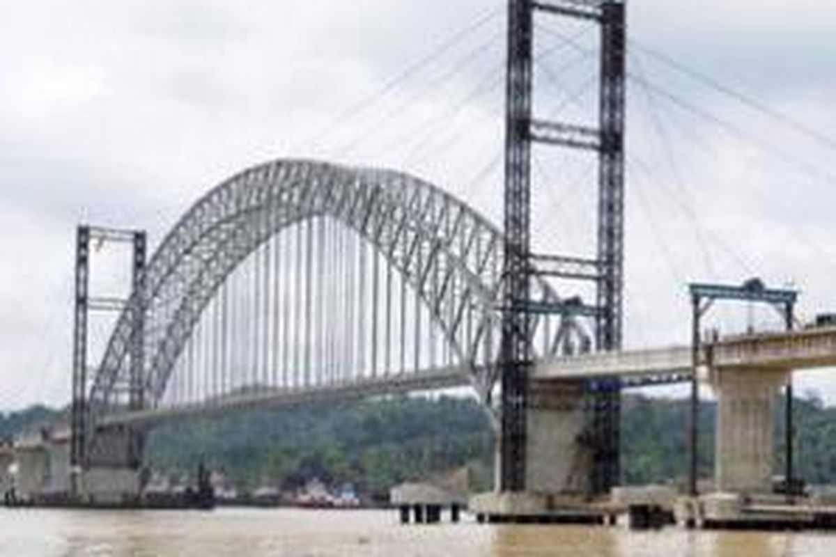 Jembatan Mahakam Hulu (Mahulu) Samarinda