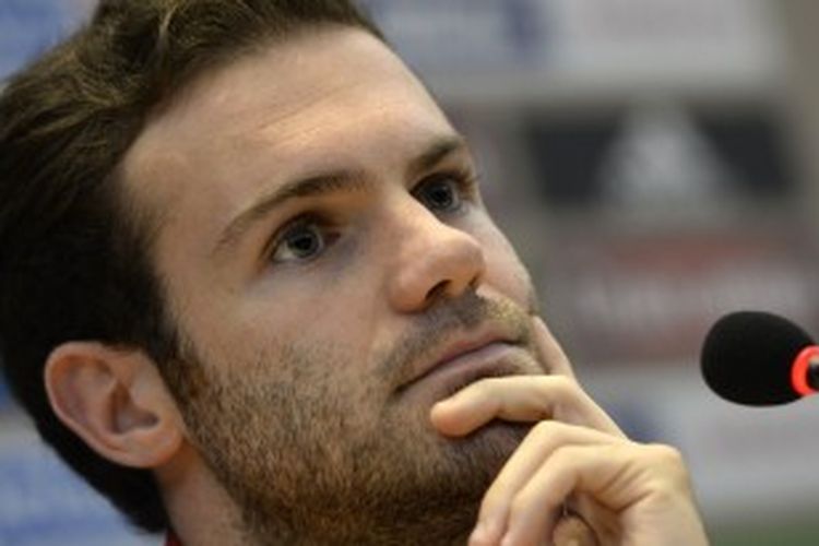 Gelandang Spanyol, Juan Mata. 