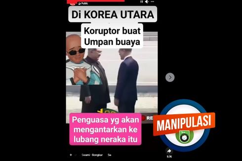 Manipulasi Video Kim Jong Un Mengeksekusi Mati Koruptor